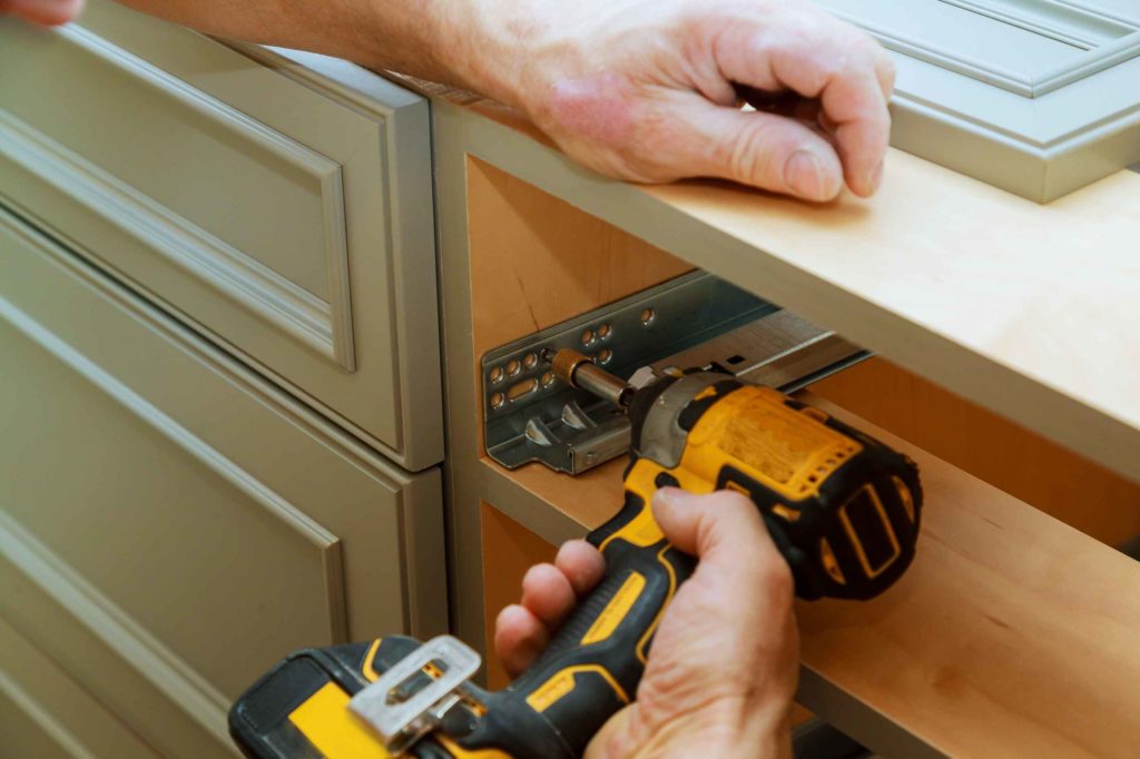 Professional Cabinet Refinishing services at Houston, TX