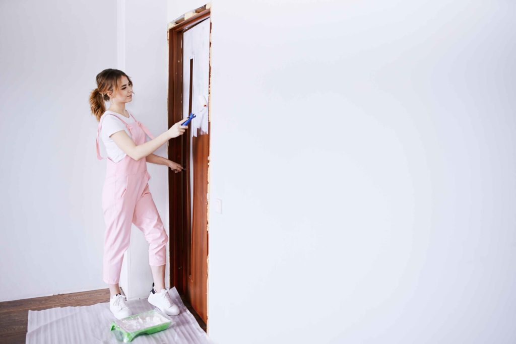Door painting and refinishing services in Houston,TX